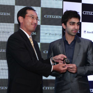 Citizen Watch Launch, Pankaj Advani, Snooker player